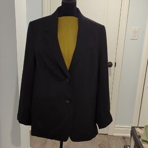 H&M Black Blazer Boyfriend Fit